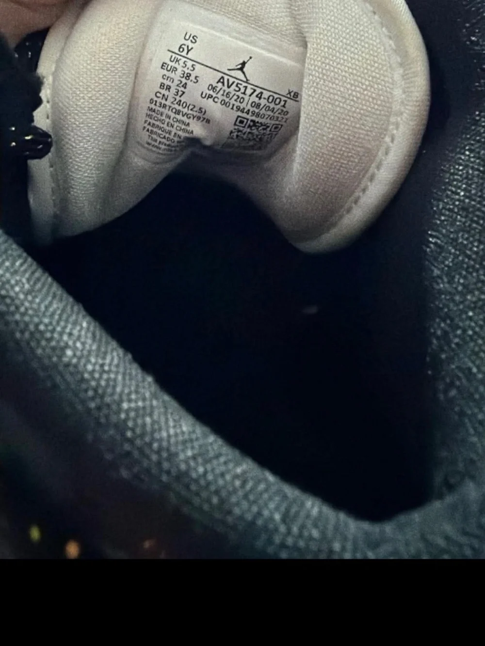 Glittery high tops